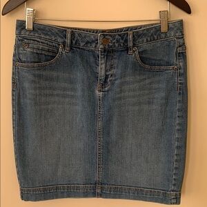 J. Jill Blue Mini Pencil Skirt for Casual Work